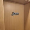 Namensschild 3d Druck Grau Türschild 01