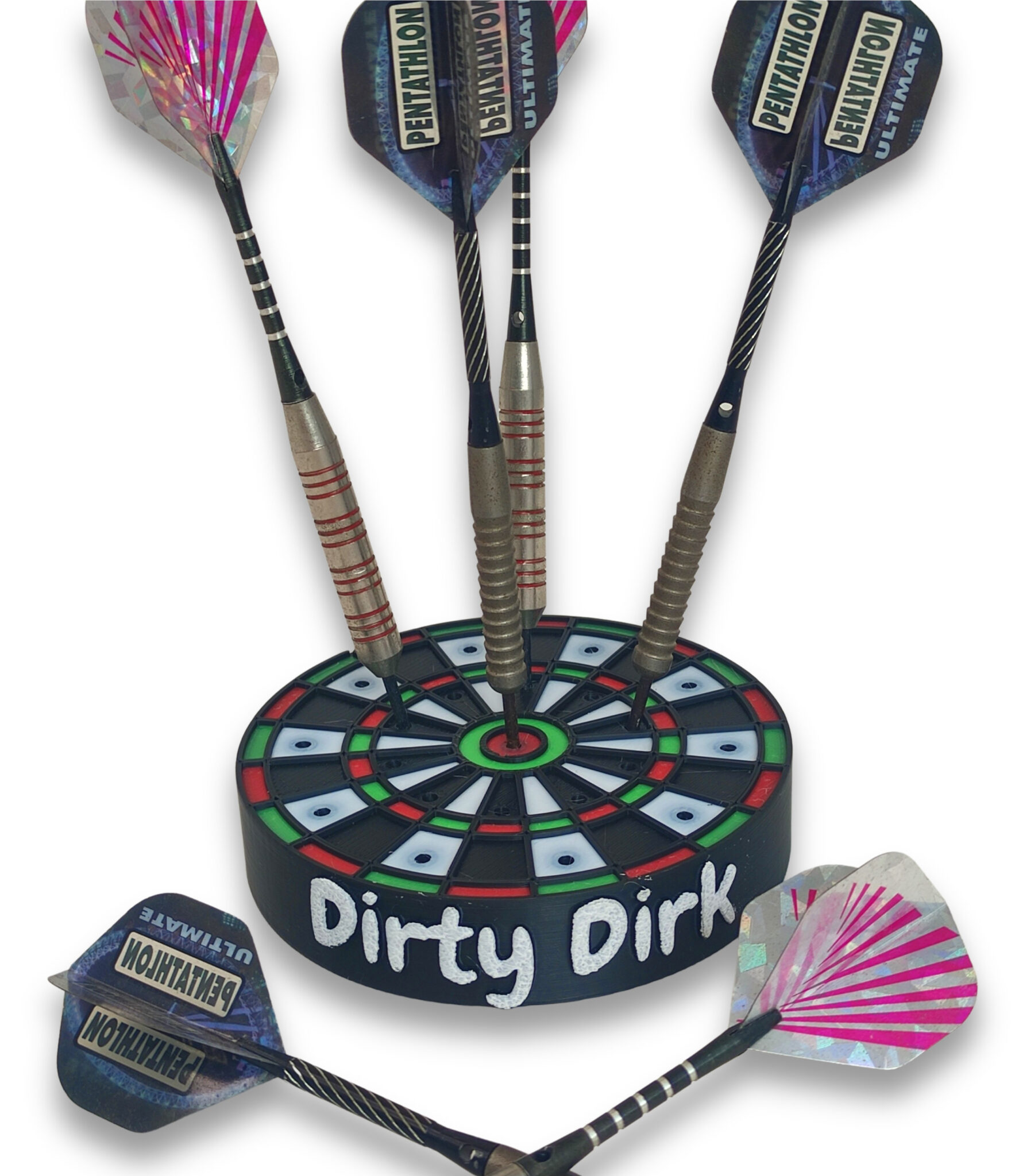 Unicorn Mini-Dartscheibe - Darthalter - Dartstation