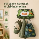 Kinderzimmer Wandhaken für Jacke Rucksack und Lieblingssachen